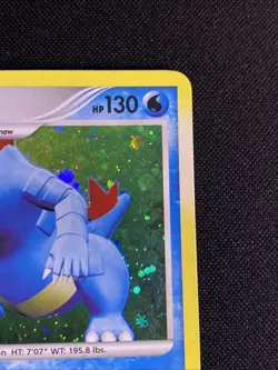 Pokemon Feraligatr Holo Card 8/123 Diamond & Pearl Mysterious Treasures Series - Image 2