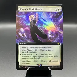 Cloud's Limit Break Extended Art Foil - FIC 0103 NM - MTG Magic - Image 1