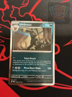 Umbreon 059/131 Holo Rare Prismatic Evolutions Pokemon Holo Lightly Played - Image 1