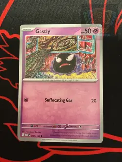 Gastly 092/165 Common 151 Pokemon Lightly Played - Image 1