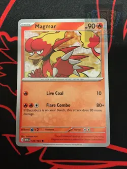 Magmar 126/165 Common 151 Pokemon Lightly Played - Image 1
