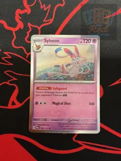 Sylveon 040/131 Holo Rare Prismatic Evolutions Pokemon Holo Lightly Played - Image 1