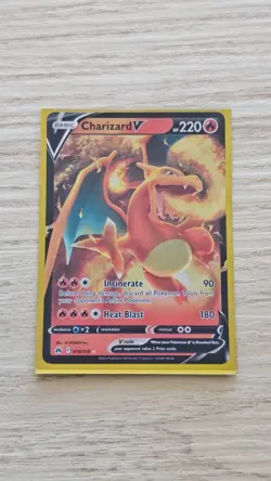 2023 Pokemon Crown Zenith - Charizard V No. 18/159 - Image 1