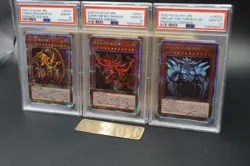 Yugioh Card - PSA10 OBELISK SLIFER RA Prismatic God Box PGB1-JPS01-03 Japanese - Image 2