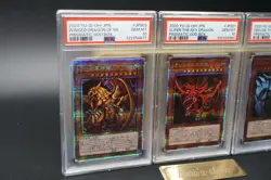 Yugioh Card - PSA10 OBELISK SLIFER RA Prismatic God Box PGB1-JPS01-03 Japanese - Image 5