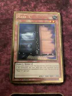 YuGiOh TCG - Maxx “C” - PGL3-EN043 - Gold Rare - English - Image 1