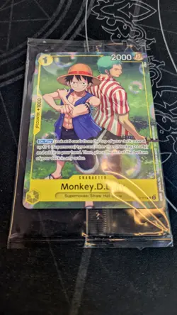 Learn Together Monkey.D.Luffy OP10-111 One Piece TCG SEALED - Image 1