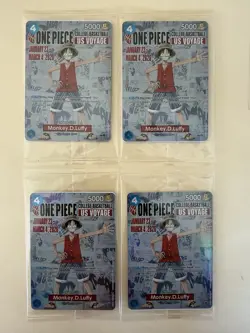 One Piece Monkey D. Luffy US Voyage College Basketball Promo Card Rutgers - Image 2