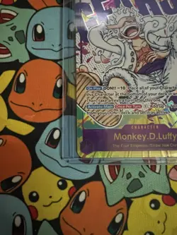 One Piece TCG OP05-119 Monkey D. Luffy Gear 5 Parallel SEC Alt Art English (B) - Image 5