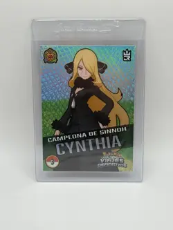 CARD POKEMON MASTER JOURNEYS 3R #E03 CYNTHIA 2023 TCG Foil Variant - Image 1