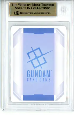 BGS Pristine 10 Gundam Card Game Perfect Strike Gundam GD01-068 R - Gundam Beta - Image 2
