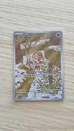 Swinub | 165/159 | NEAR MINT | Journey Together | Pokemon Card - Image 1