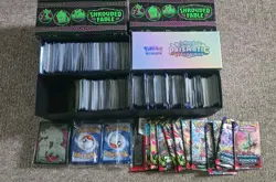 Three Pokemon ETB's full of cards. Job lot - Image 2