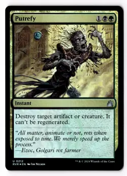 Putrefy 212 Ravnica Remastered Foil NM - Image 1