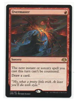 Overmaster Dominaria Remastered Regular MTG - Image 1