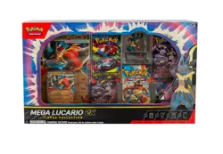 Pokemon TCG Mega Lucario ex Premium Figure Collection Box Factory Sealed - Image 1