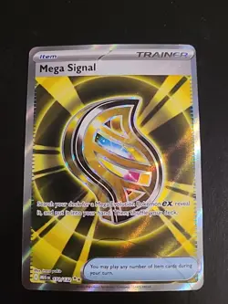Mega Signal - 171/132 - Pokemon Mega Evolution Ultra Rare NM - Image 1
