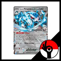 Pokemon TCG: Destined Rivals - 145/182 - Steven's Metagross Ex - Image 1