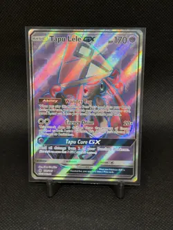 Pokemon Tapu Lele GX Full Art Ultra Rare 137/145 SM-Guardians Rising Holo - Image 1