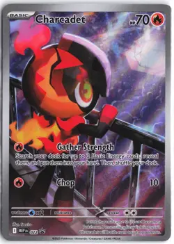 Charcadet 022 Holo Promo ME: Mega Evolution Promo Pokemon NM - Image 1