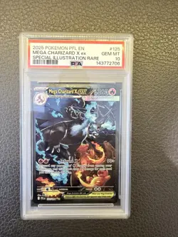 Pokemon Mega Charizard Ex 125/094 Phantasmal Flames PSA 10 - Image 1