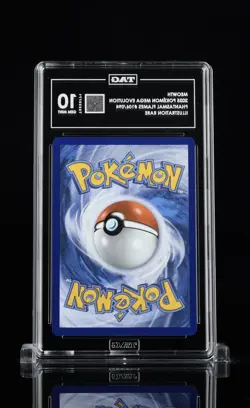 2025 Pokemon ME Phantasmal Flames 106/094 Meowth Illustration Rare TAG 10 - Image 2