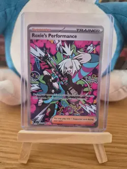 Roxie’s Performance SIR 121/086 Chaos Rising Pokemon TCG - Pack Fresh - Image 1