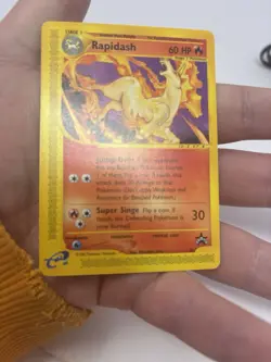 Rapidash Black Star Promo #51 Pokemon Not Pokemon Center LP - Image 1