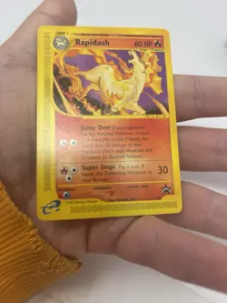 Rapidash Black Star Promo #51 Pokemon Not Pokemon Center LP - Image 3