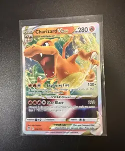 Pokemon TCG Charizard VSTAR 018/172 Brilliant Stars Ultra Rare Holo English - Image 1