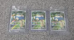 Pokemon 151 SV Black Star Promo Snorlax SVP051 NM English TCG #51 x3 read desc - Image 2