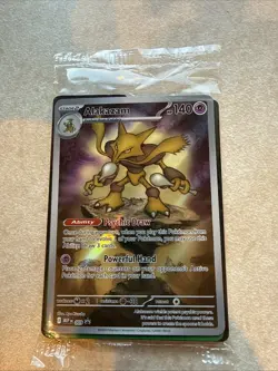 Alakazam 009 Black Star Promo Pokemon Tcg English Mint Condition SEALED 🥄 - Image 1