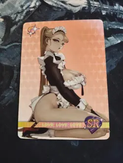 Cute Waifu Style Anime Card - Nice Collectable! SR - Image 1