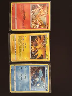 Zapdos, Articuno & Moltres - Sword & Shield Holo Promos - NM - New Cards - Image 1