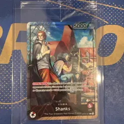 One Piece Promotion Cards #OP09-001 Shanks (2025 PSA Magazine Promo) - Image 1
