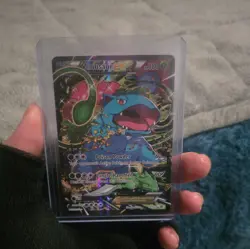 Pokemon Venusaur EX Black Star Promo XY123 Full Art Holo Card - Image 1