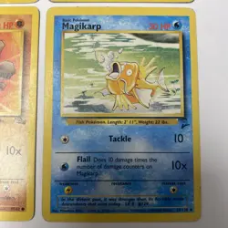 Lot Of 4 90s Vintage Pokemon Cards Pikachu /Jynx / Geodude / Magikarp - Image 5