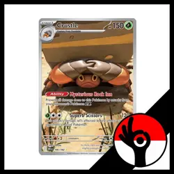 Pokemon TCG: Destined Rivals - 186/182 - Crustle - Image 1
