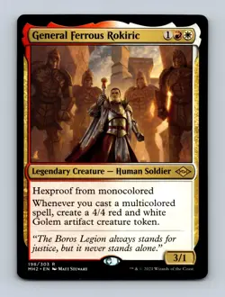 General Ferrous Rokiric Modern Horizons 2 Non-Foil MTG NM - Image 1