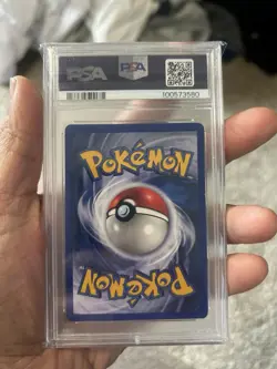 1999 POKEMON BASE SET SHADOWLESS #6 GYARADOS-HOLO PSA 8 - Image 2