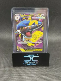 NM-Mint Mega Sharpedo ex - 113/094 - Ultra Rare Pokemon Phantasmal Flames - Image 1