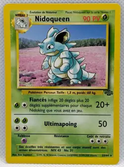Carte Pokemon NIDOQUEEN 23/64 Jungle Wizards 2000 FR NEAR MINT - Image 1