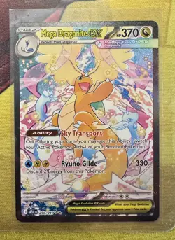Mega Dragonite EX 290/217 Pokemon Ascended Heroes Special Illustration Rare Holo - Image 5