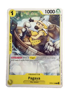 New: One Piece CCG Pagaya OP05-109 Awakening of the New Era Regular Common - Image 1