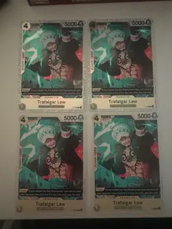 4x Trafalgar Law PRB-02 P-088 Promo The Best Vol2 One Piece NM[Playset] - Image 1