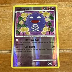Pokemon Card Koffing LP Rising Rivals Reverse Holo Common 68/111 - Image 1