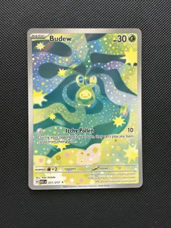Budew - 221/217 - Pokemon Card illustration rare Ascended Heroes - NM - Image 1