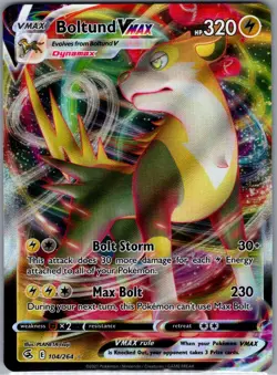 Boltund VMAX 104/264 SWSH08: Fusion Strike - Pokemon Card - NM - Image 1