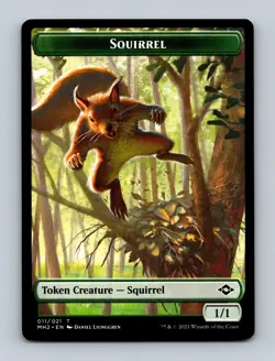 Squirrel Token Modern Horizons 2 Non-Foil MTG NM - Image 1