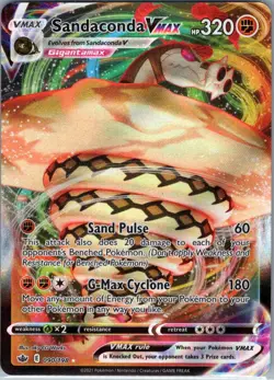 Sandaconda VMAX 090/198 SWSH06: Chilling Reign - Pokemon Card - NM - Image 1